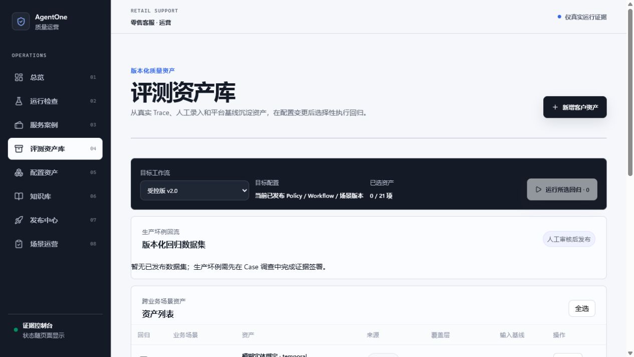 ResolveAI 评测资产工作区